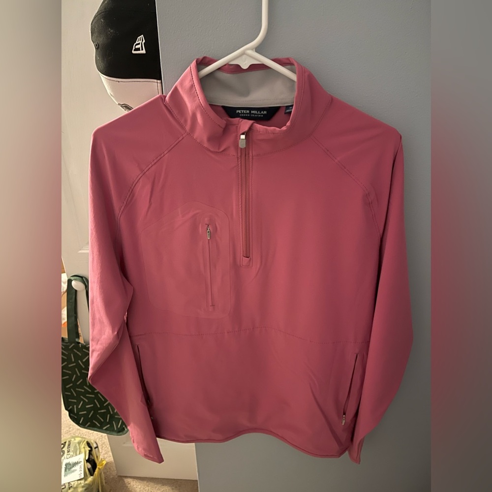 Pinkish, Peter Millar, windbreaker/pull over